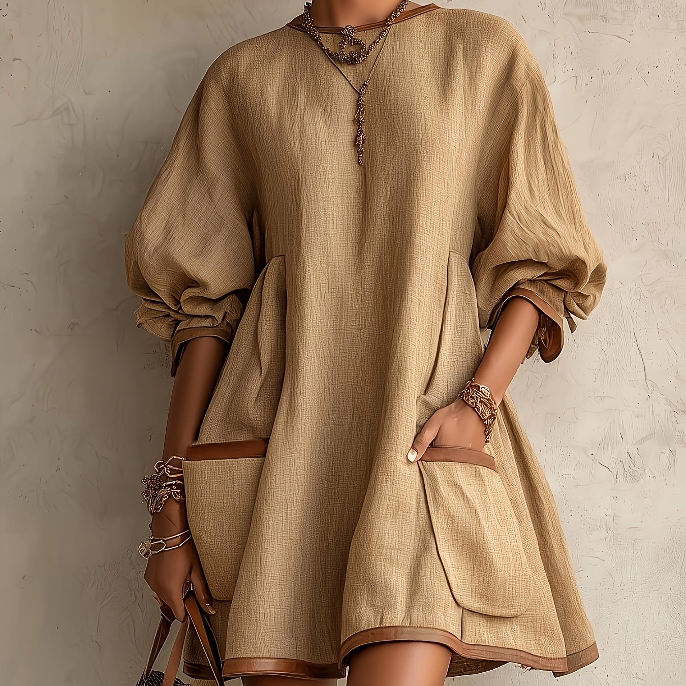TEMU Robe , décontractée et paresseuse
