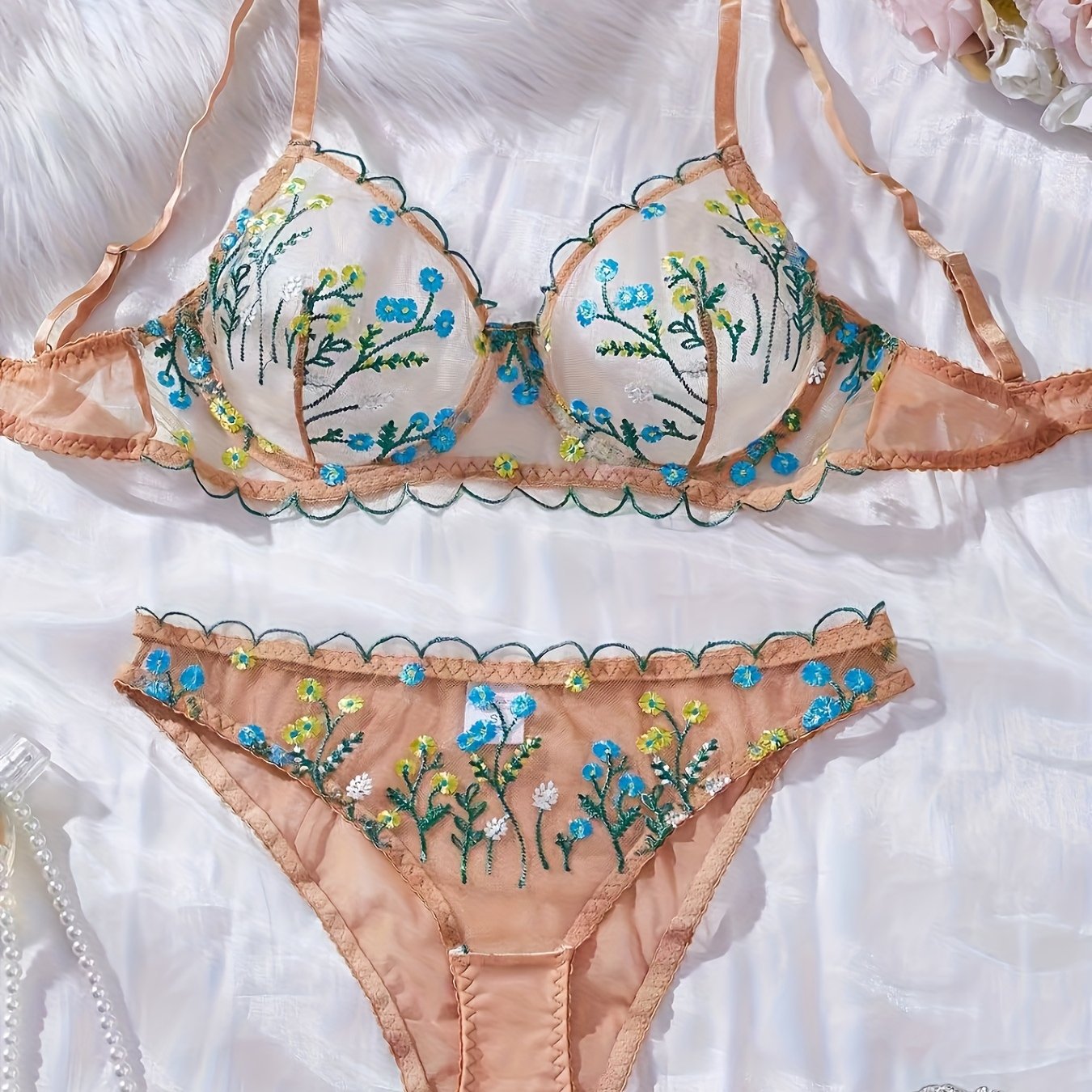TEMU Bra & Underwear > Bra Set