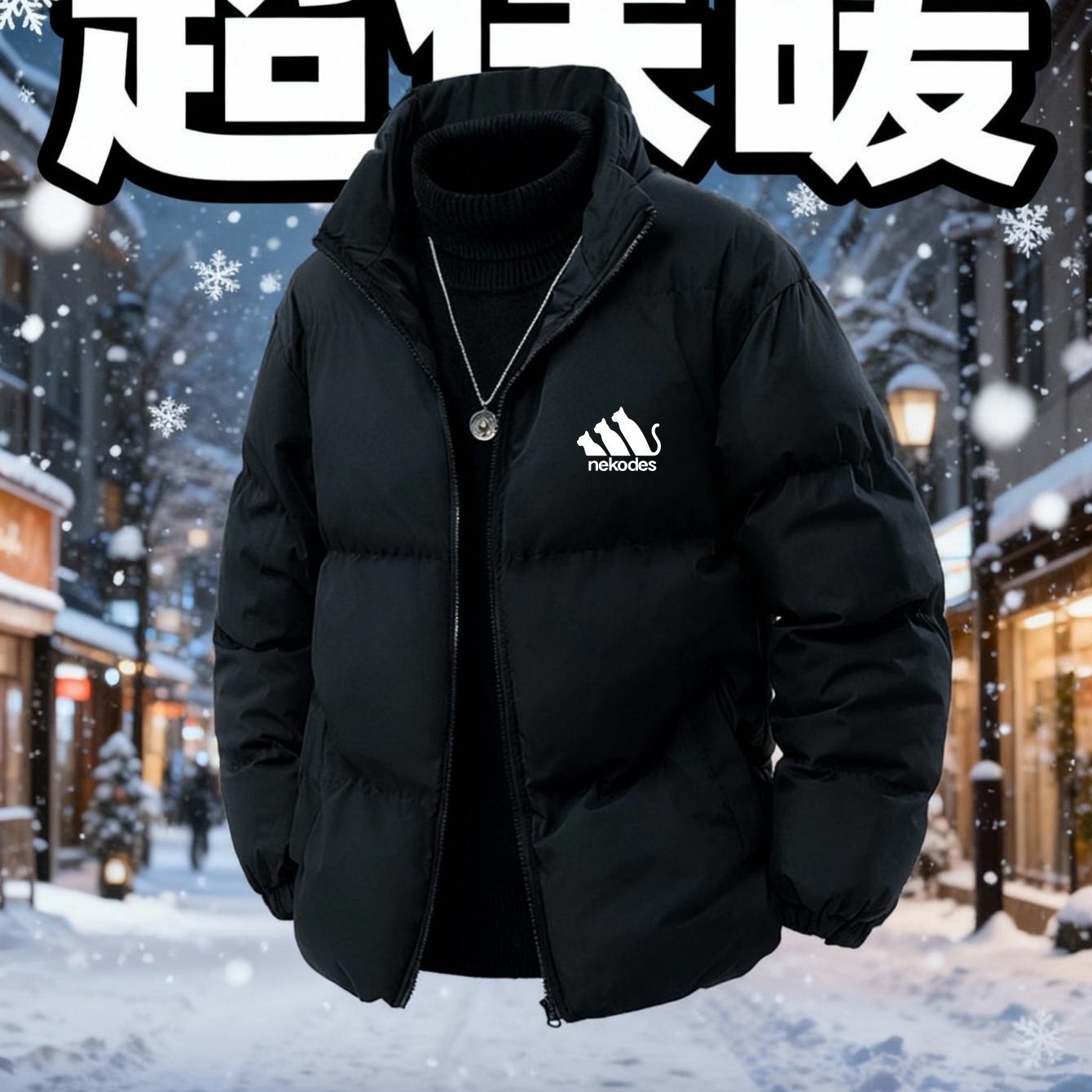 TEMU Men's Winter Clothing, Men's Winter Jacket, Warm And Cold Proof Jacket, Coat, Thick, Winter Solution, Daily Winter Wear, Thick Winter Coat, Warm