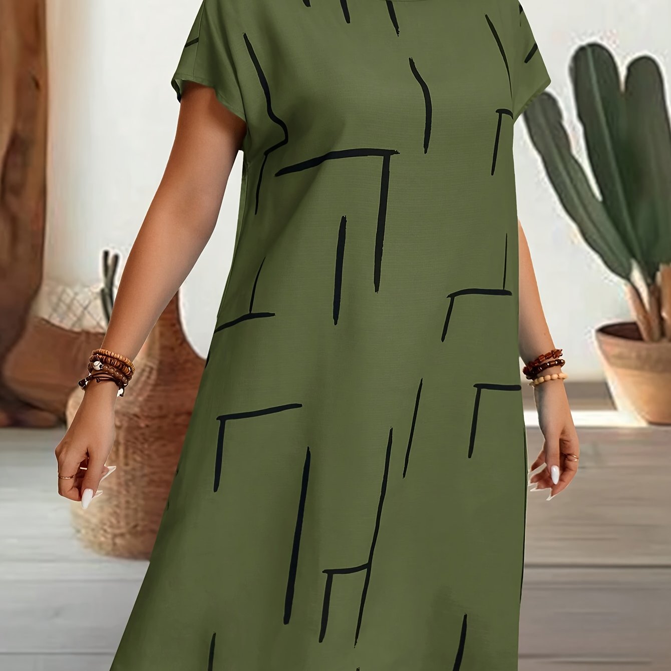 TEMU Plus Size, Plus-size Dress