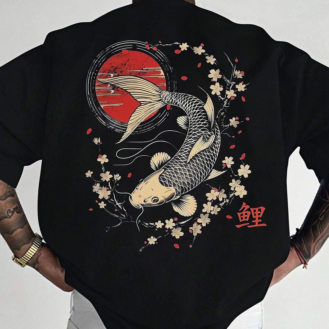 Image of 100% Print Men's T-shirt, Easy, Stylish, Comfortable, Casual Print Tee Xz005-s