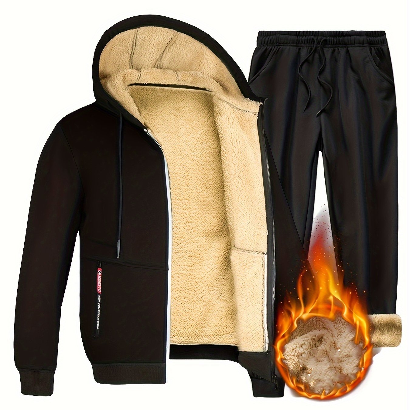 9010-1 Casual Fleece Set