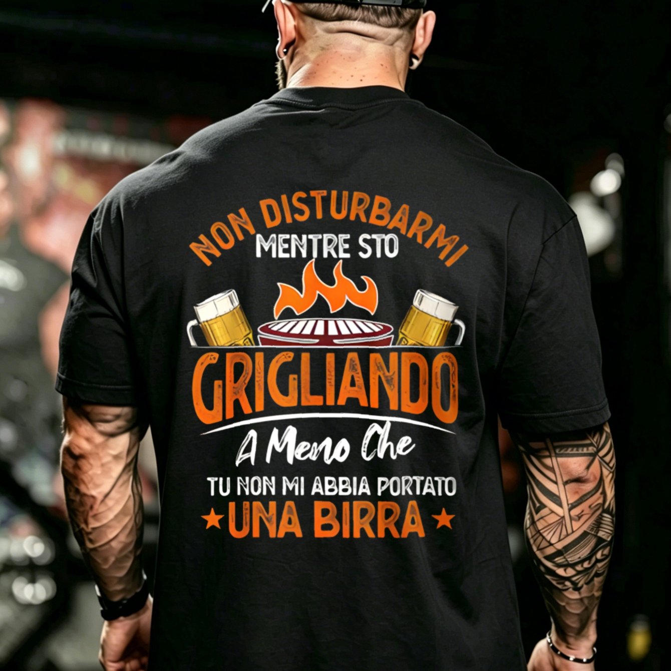 TEMU T-shirt da stile casual 100% a tema barbecue e birra, regalo per appassionati di grigliate e attivit� estive , taglie forti