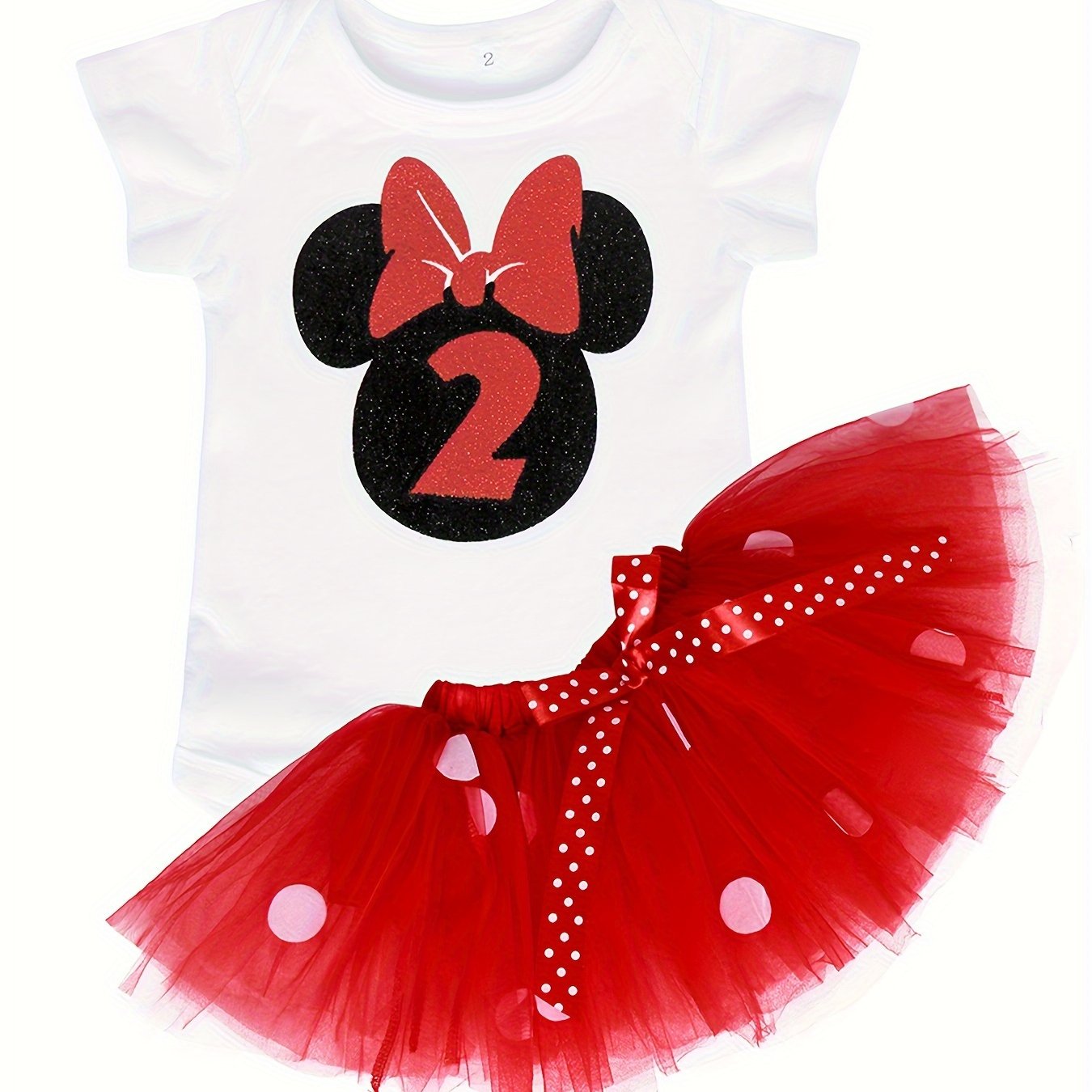 Minnie mouse second birthday on sale outfit