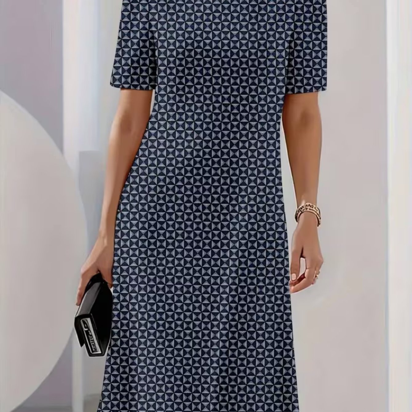 Image of Plus Size - New Summer Casual And Comfortable Stylish Dress, Ideal For