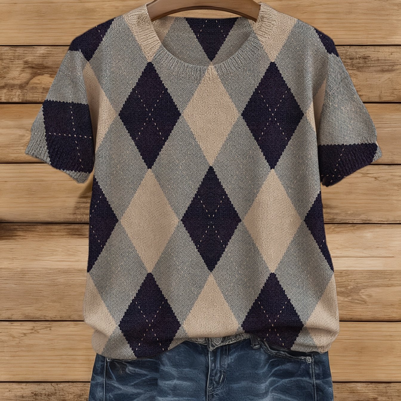 TEMU Women's Short Pullover Sweater | Crew Neck, All , , Soft Comfortable Fabric, Machine Washable, Spring/summer