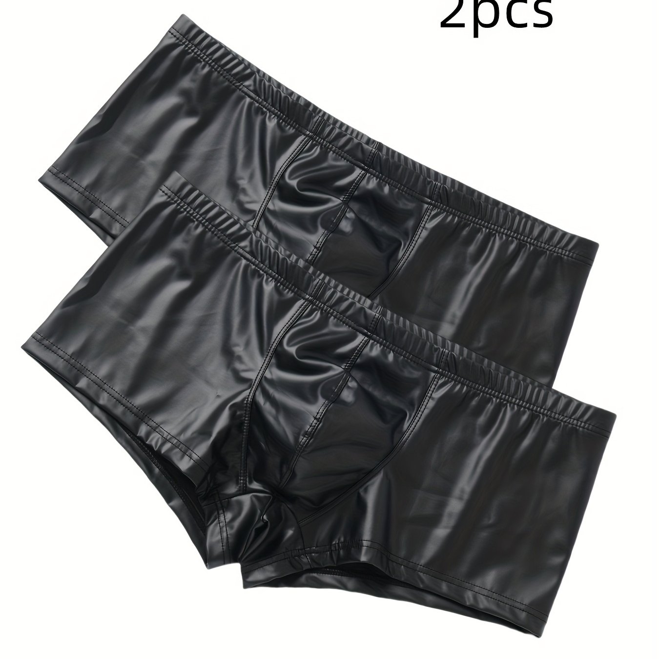2pcs Men's Low-rise Comfortable Boxer Briefs