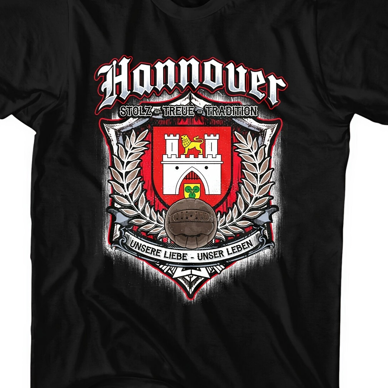 Forever T-shirt | Football Jersey Fan Ultras Gift Lower Saxony Men's Breathable Summer T-shirt, German Football Fan T-shirt, Suitable For Outdoor Sports And Parties. Size S-3xl