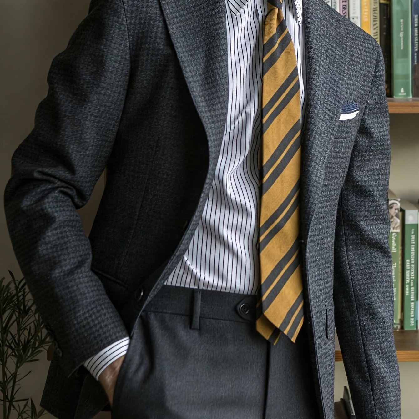 TEMU Men' Mature Blazer, Light , Suitable For Campus Or Office Wear, With Inner Shirt And Tie, Ideal Boyfriend Gift