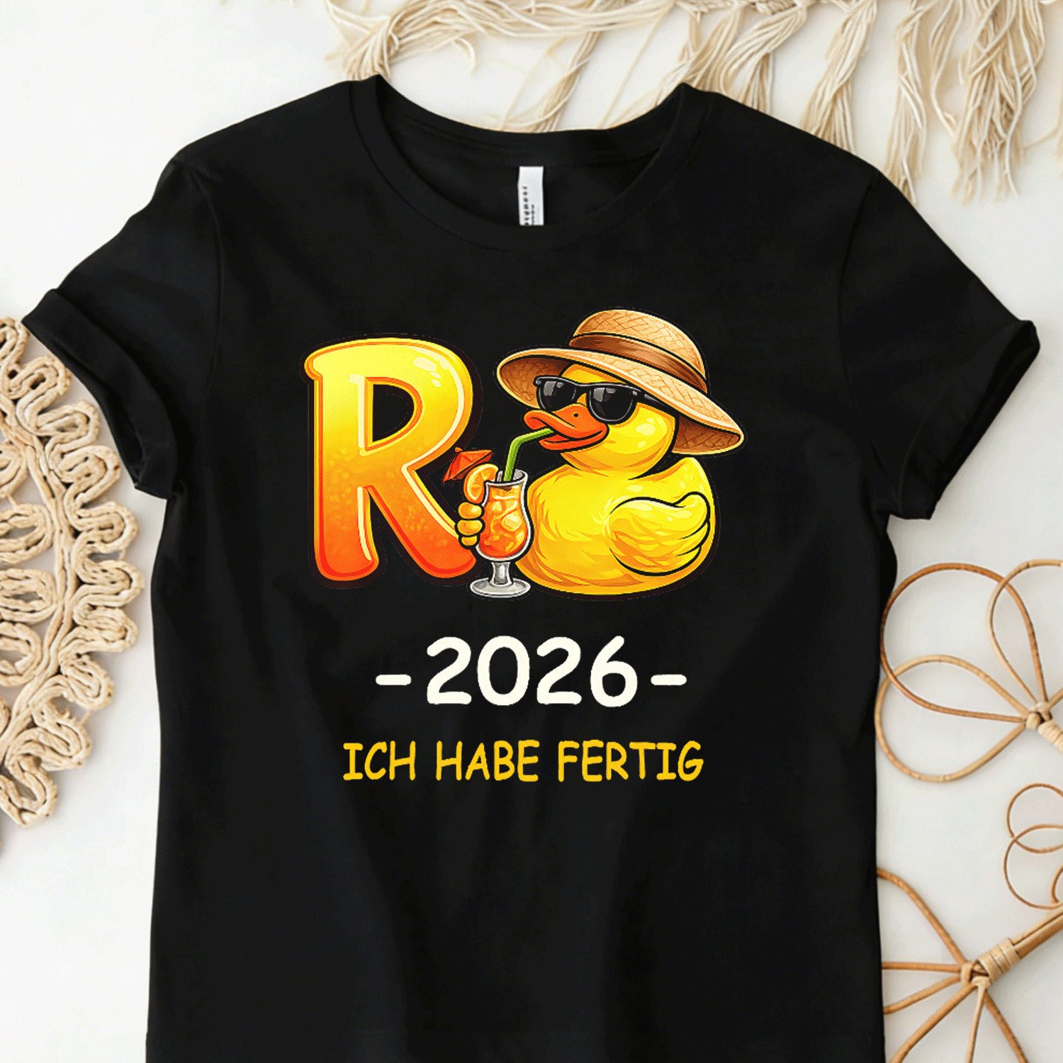 Image of Retiree 2026 Duck "i Am " Retirement T-shirt - Funny Retirement Gift Suitable For , Unisex Casual Round Neck Tee With Duck Print, Machine Washable For (retirement Apparel)