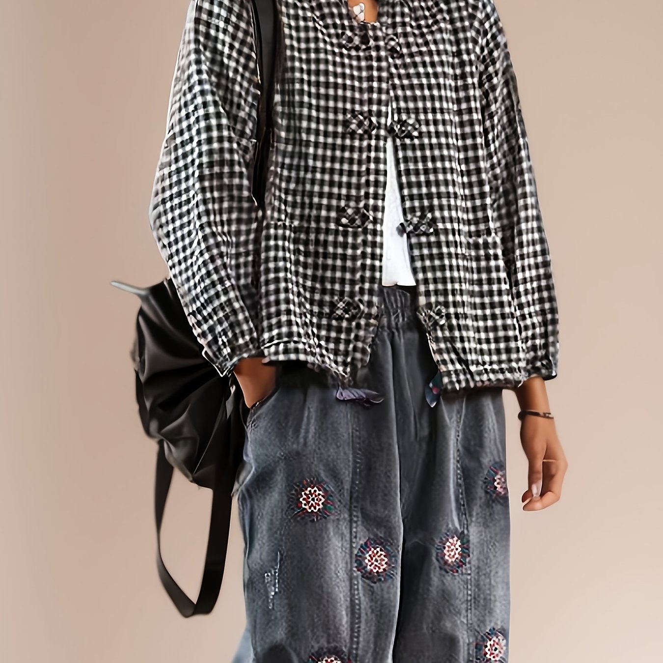 TEMU Fashion Button- Shirt