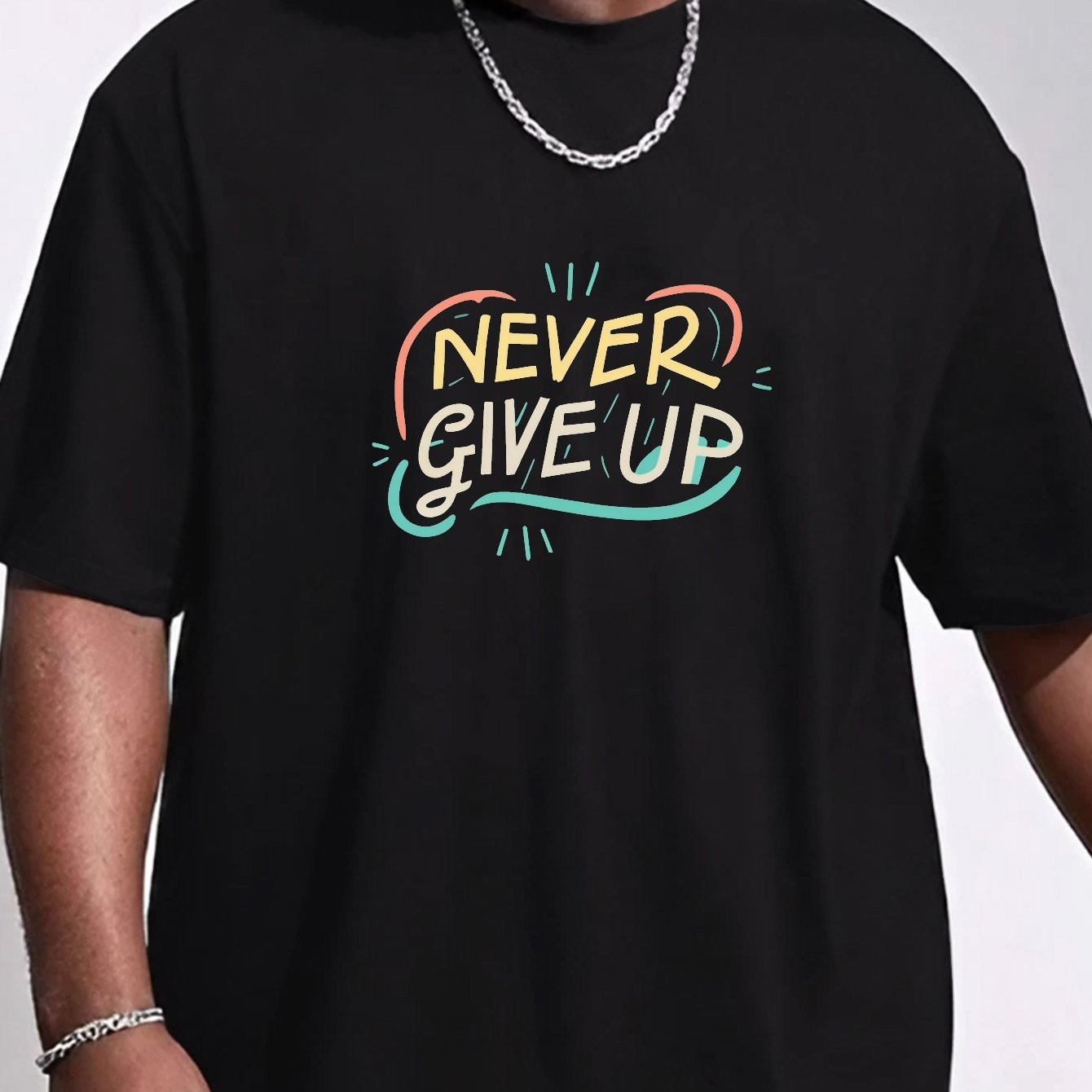 Plus Size Men's T shirt 