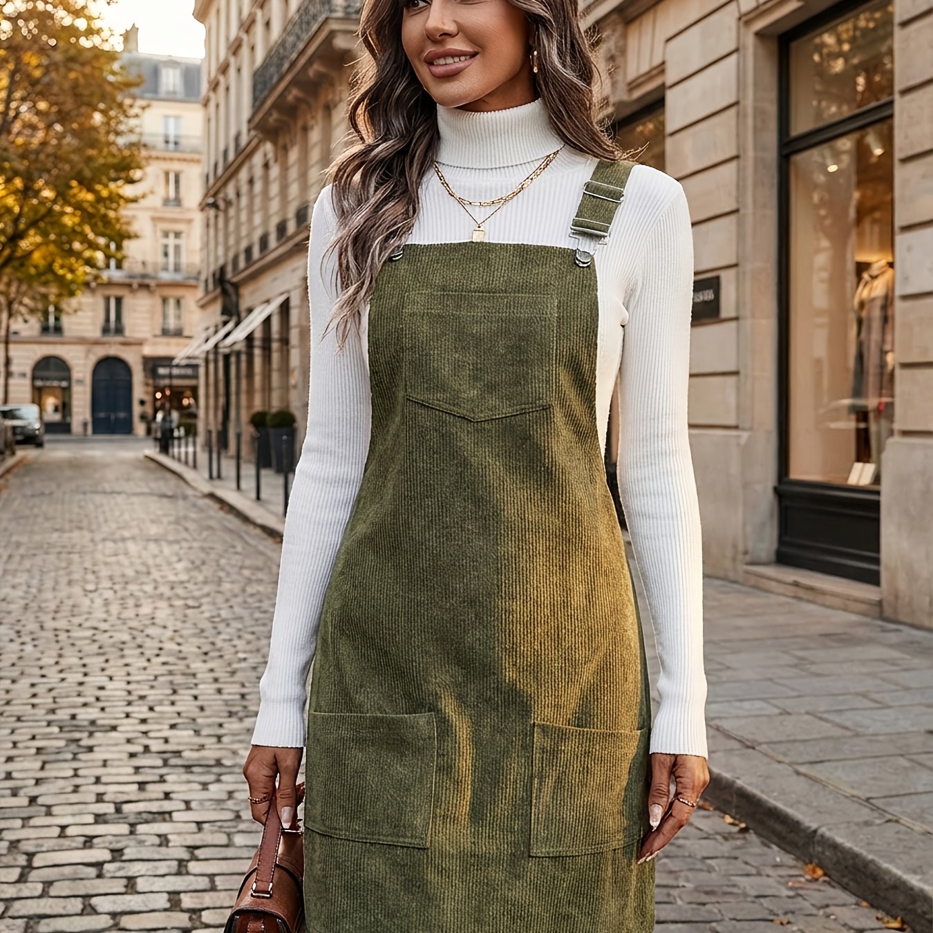 And Summer Women's Dress, A Short Suspender Skirt Made Of 100%, Machine Washable, Perfect For Spring/summer, For Commuting, Work, Photography, , Shopping, And As A Gift For Valentine's Day[ns702]