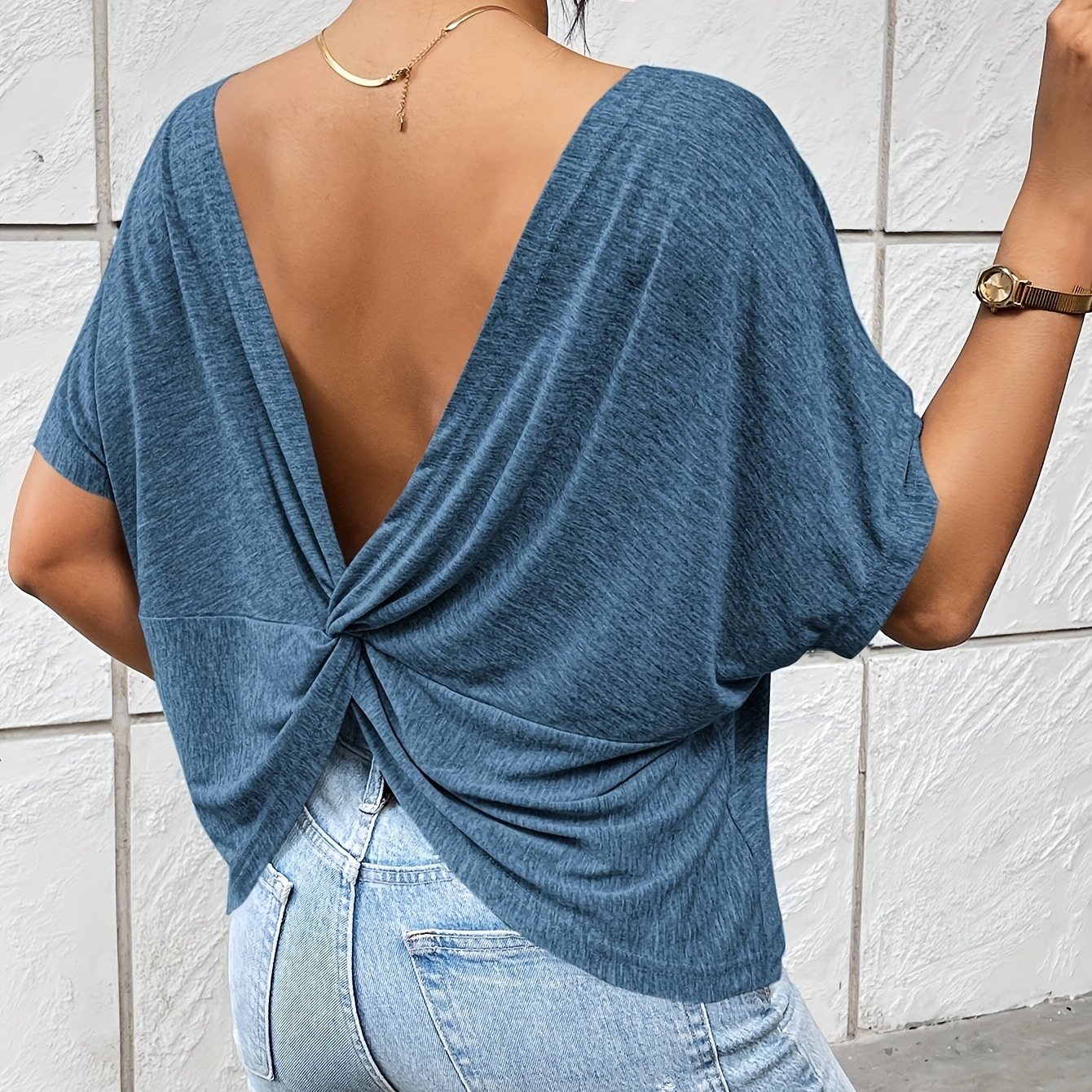 Elegant Summer Casual T-shirt For Women