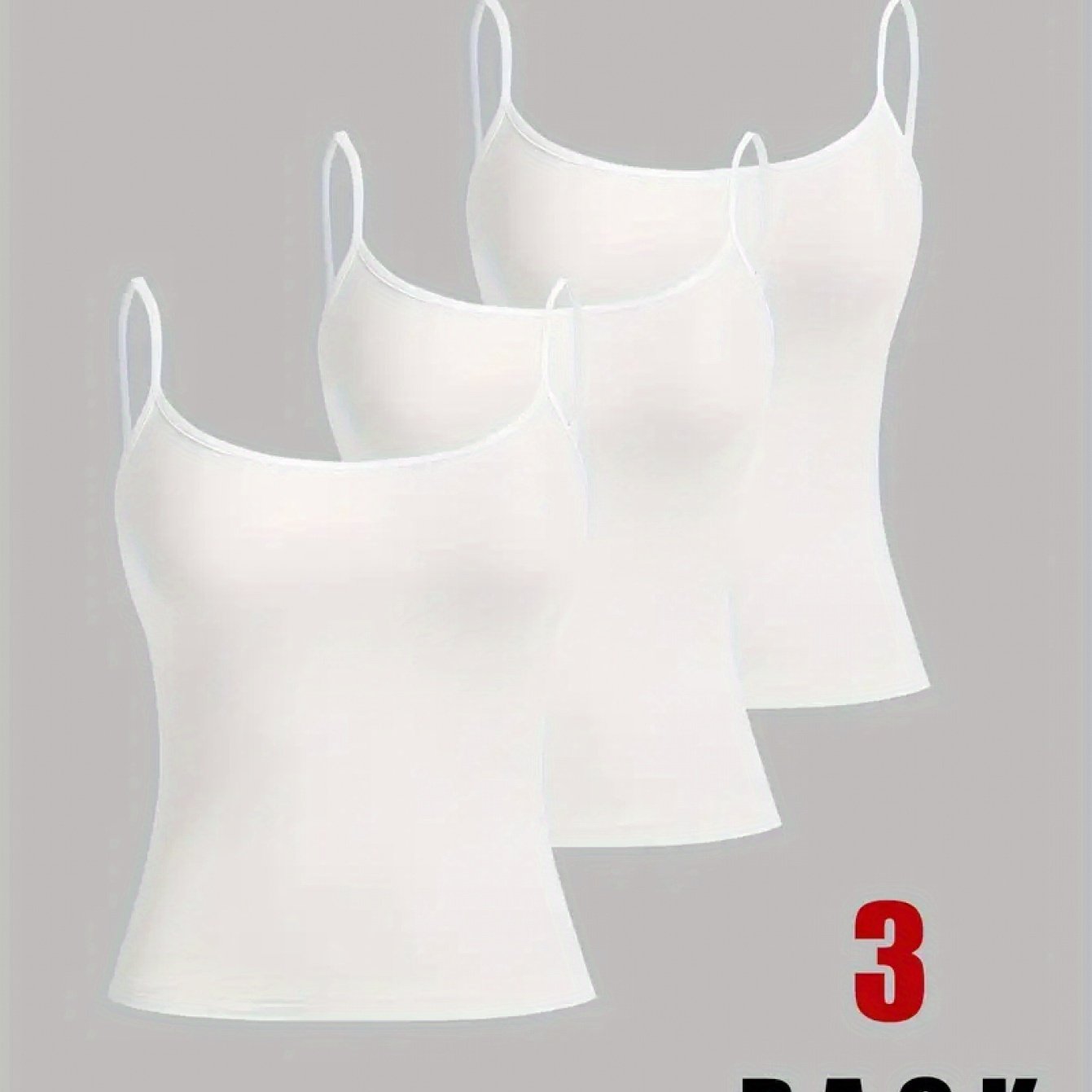 TEMU Fashionable New Women's Camisole 3pcs Set