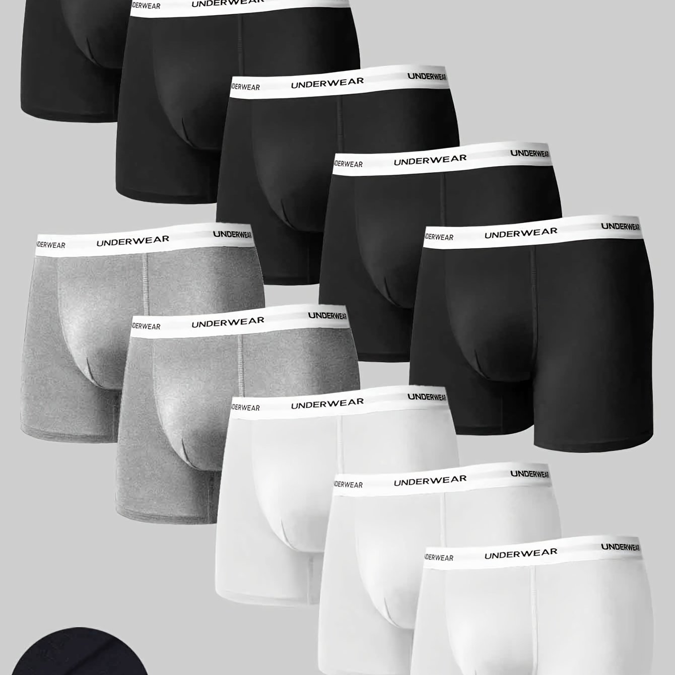 's Underwear 95% Men's Sports, Comfortable, Casual, Breathable Boxer Briefs Underwear