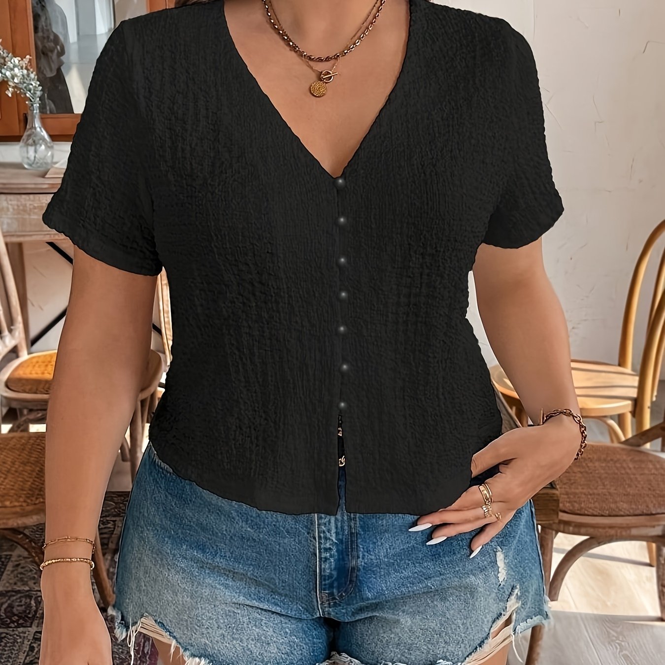 TEMU Women's Targeted Top