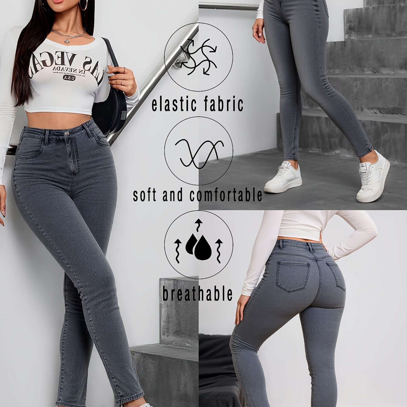 Women's High-stretch Skinny Skinny Jeans