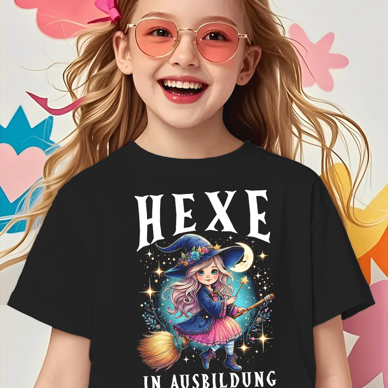 Image of Funny T-shirt Black For Boys Girls Kids Chlidren T-shirt