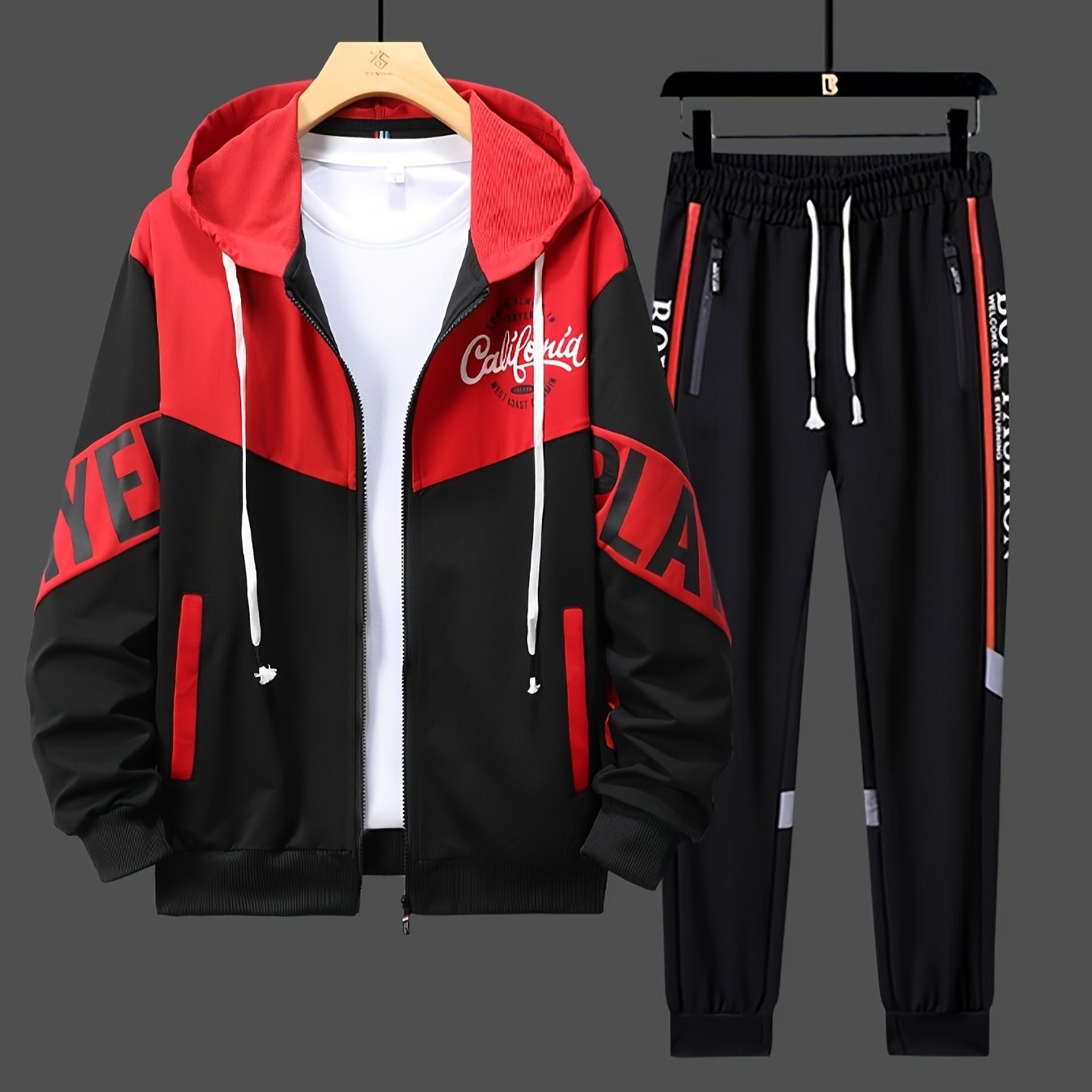 TEMU Set Of 2 Hooded Tops And Pants