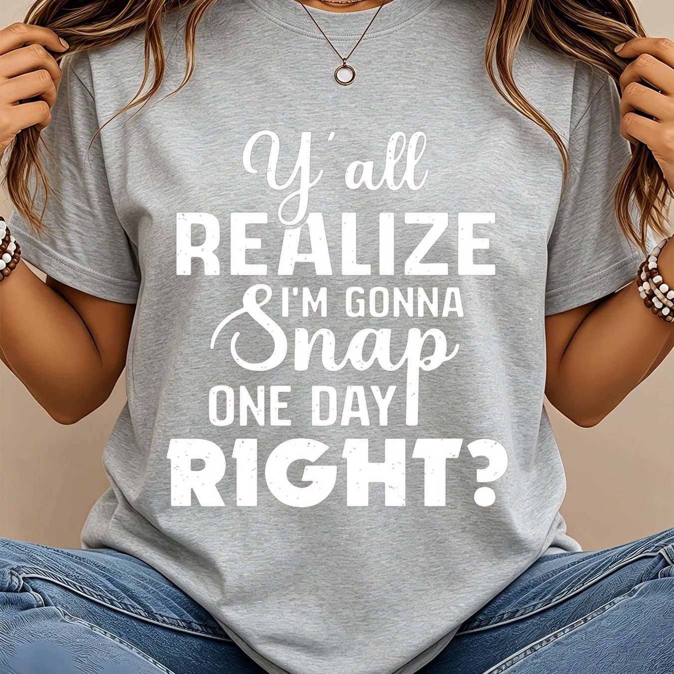 TEMU Plus Size - [slogan Top] Women's " I'm Gonna Day Right" Slogan Sleeveless Top - Loose Fit Breathable Sleeveless Shirt With Emotional Release