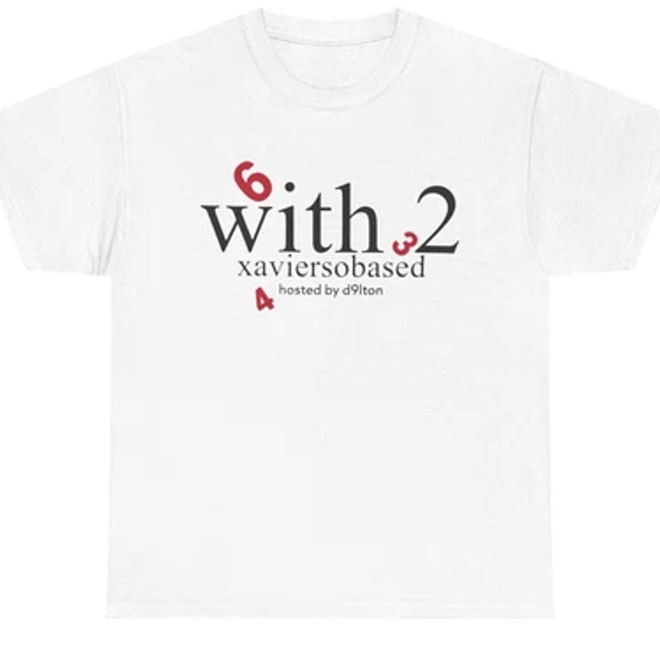 Xaviersobased With 2 T Shirt Tour Album Merch D9lton All Sizes