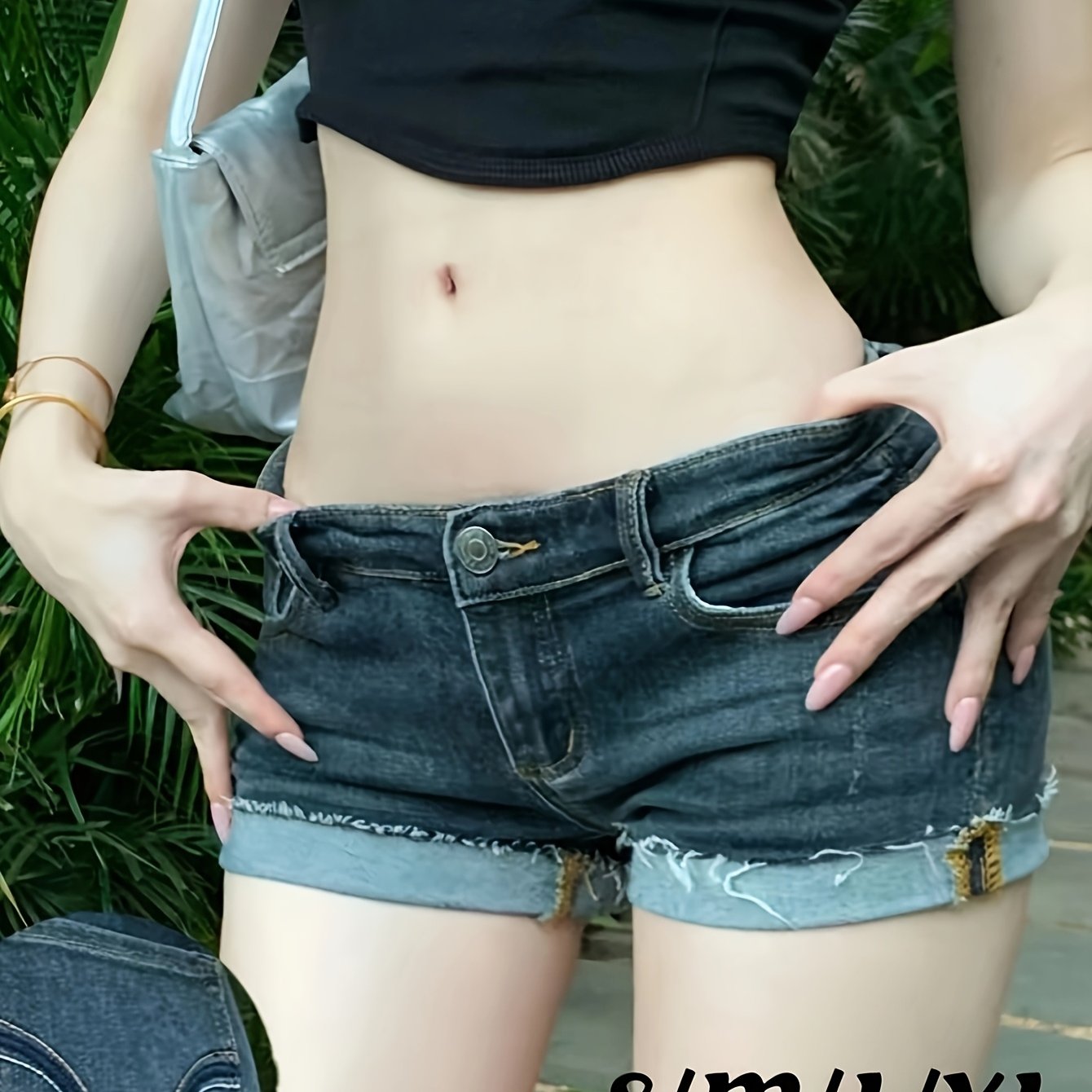 Hot Low-rise Ultra-short Women's Sexy Slim-fit Fitted - Denim Shorts Hot Pants