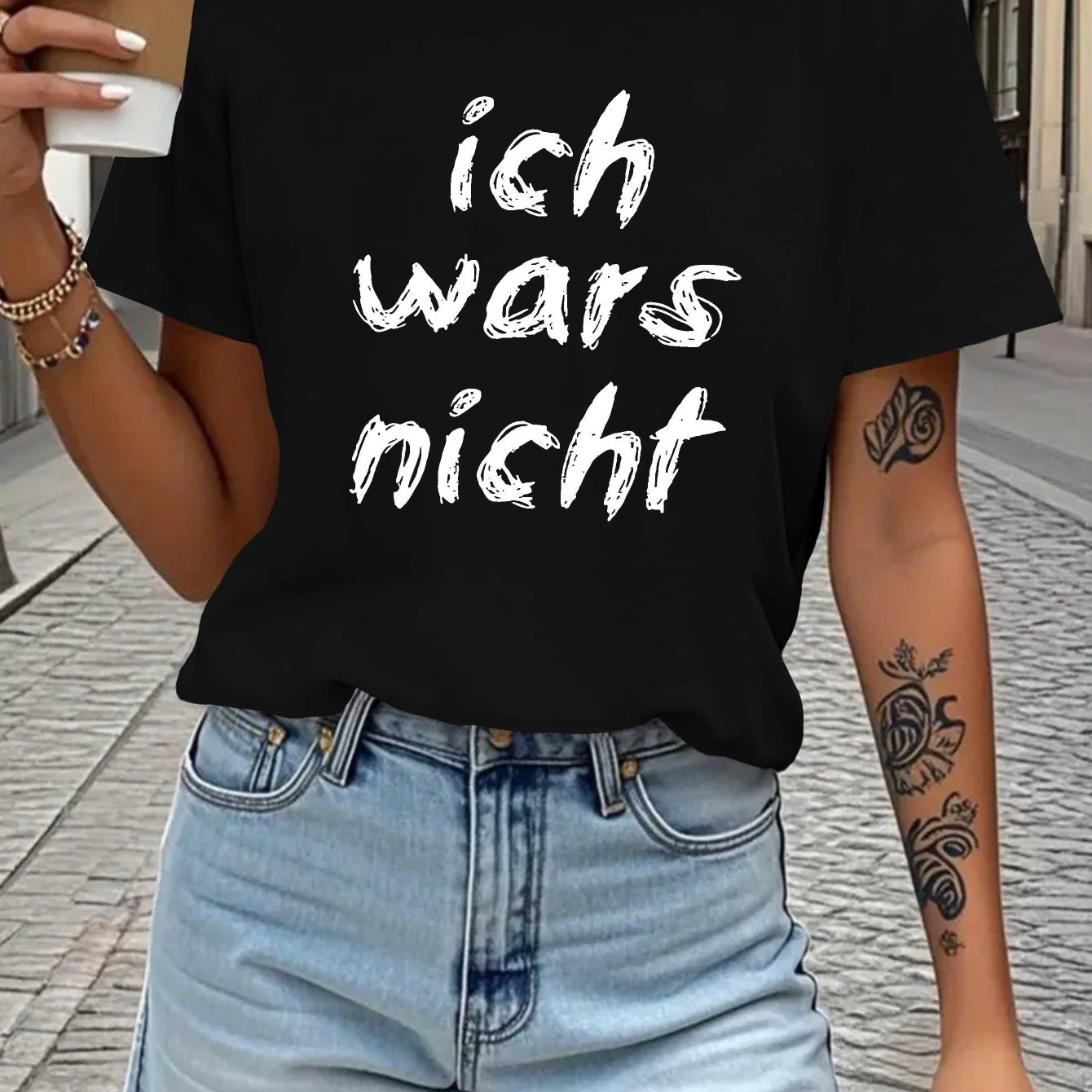 Image of Plus Size - Fun German Fashion Women's T-shirt Short Sleeves
