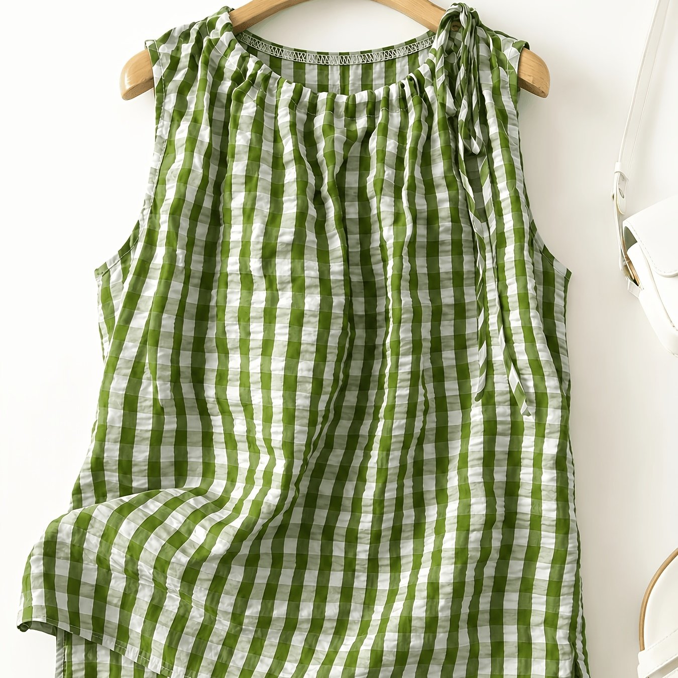 TEMU Plus Size, New Summer Plus Size Women's Sleeveless Vest Loose Casual Top