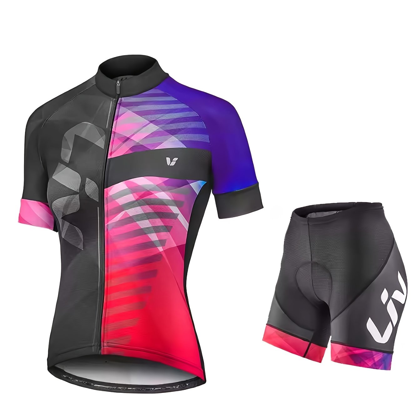 Youth Cycling Suit With Bib Shorts - Breathable Quick-drying Road Cycling Clothing, Suitable For, Summer Outdoor Sports Equipment, Perfect For Outdoor, For Teenager