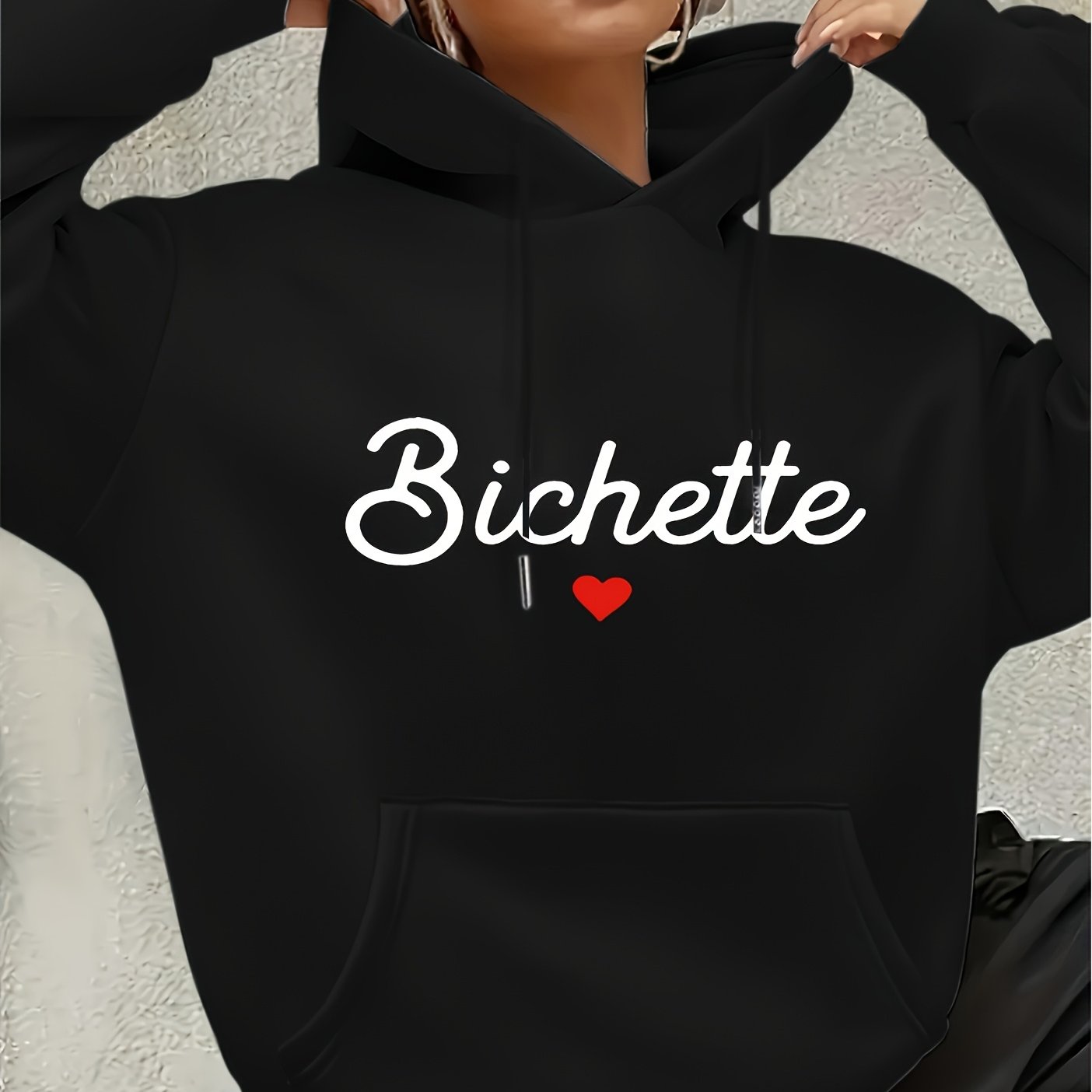 TEMU Un sweat à capuche décontracté et à manches longues pour femmes, parfait pour tous en automne et en hiver