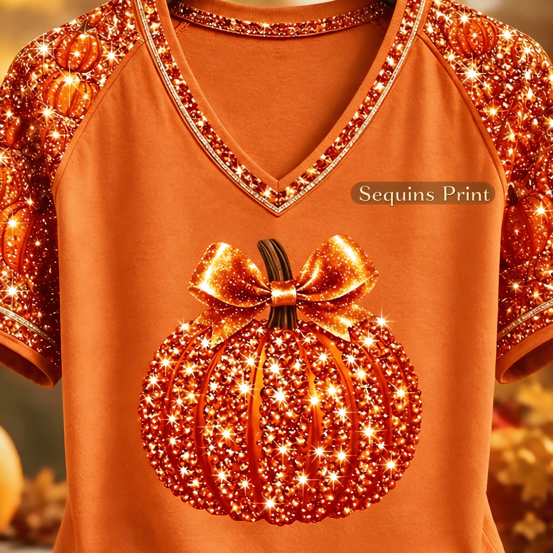 TEMU Plus Size, Back-to- Series[print Design- Non-textured] Halloween Shiny Pumpkin Print Bow Print Autumn Pattern. Men's Casual Vest Underwear, Made