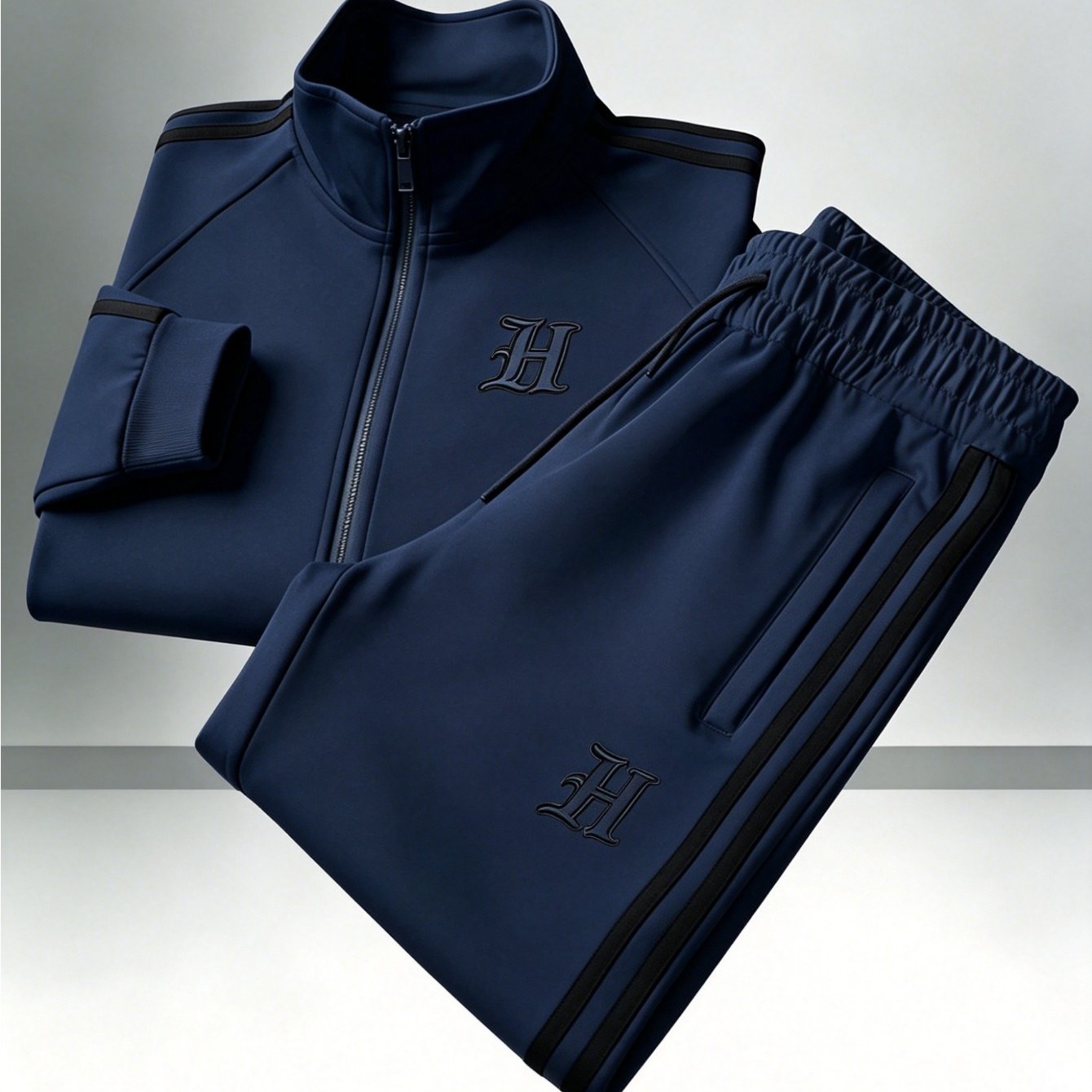 Image of Casual Sport Long-sleeved Shirt And Long Sweatpants 2pcs Set;men's And Women's All-purpose;perfect For Outdoor Sports & Leisure Walking