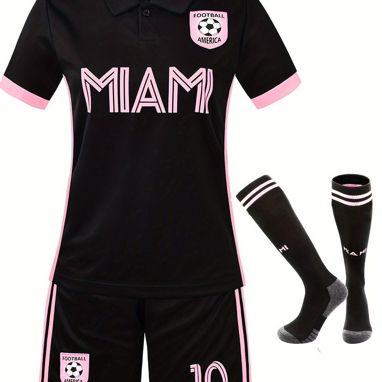 TEMU 10# Children's Soccer Uniforms, Suitable For Boys, Girls, And Teenagers For Training.
