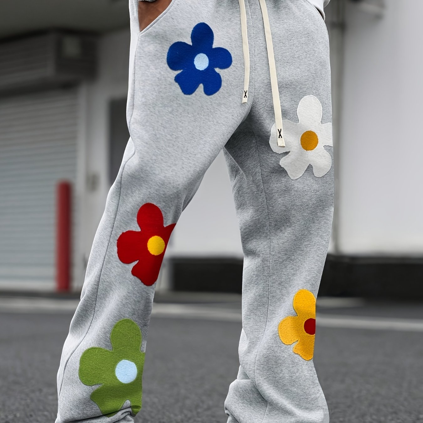 TEMU Men's Casual Sport Pants, Loose-fit, Stylish, And Comfortable Trousers For Men