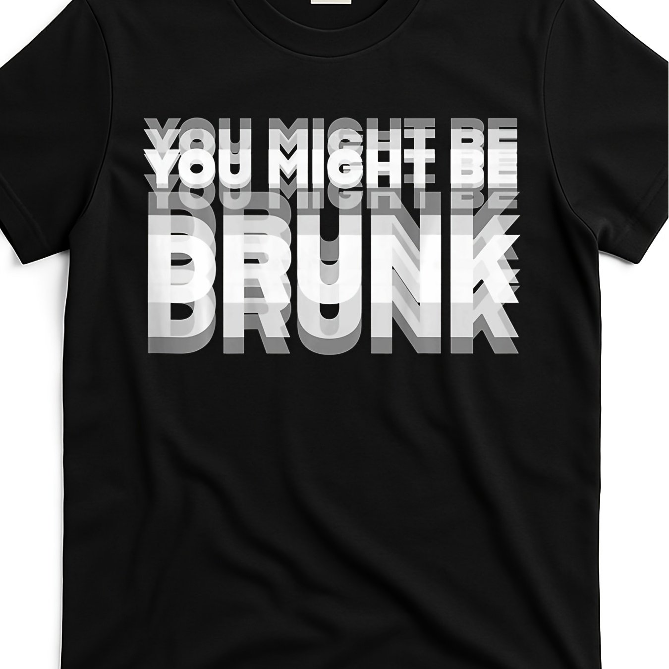 TEMU (on Back) Drinking Humor You Drunk T Shirt Obd2181417 At Black Product Image-same Style For Men And Women 2026 Summer Short-sleeved Printed