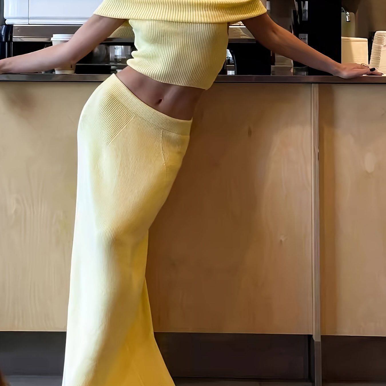 A Set Of Two-piece Outfit For Women