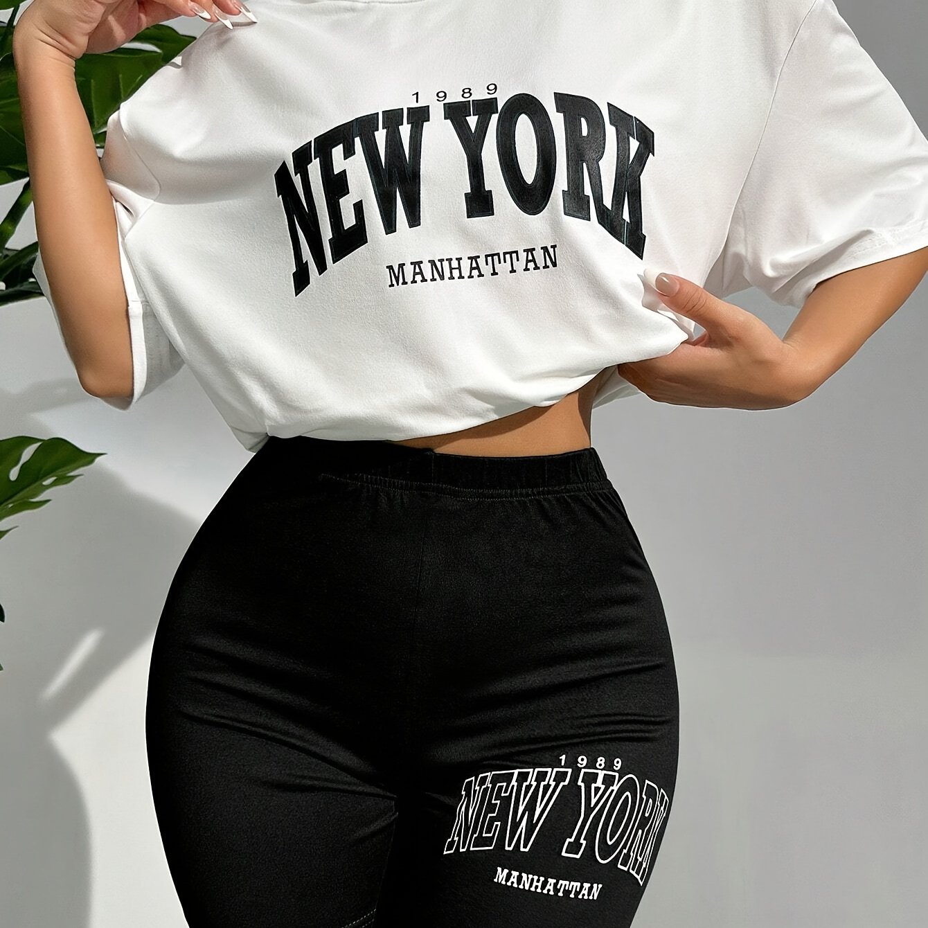 Women' And Casual Loose Shorts Pajamas Set