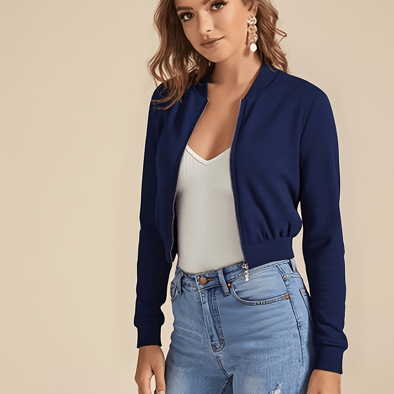 TEMU Casual, Fashionable, And Elegant Women's Blazer