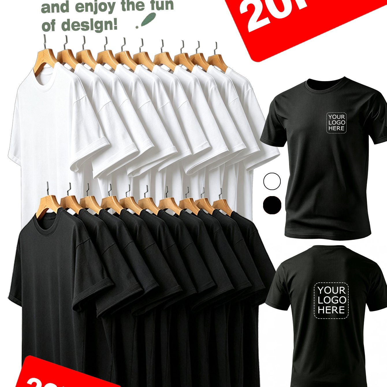 TEMU 20- Piece Men's Customized Quick- Drying, Moisture- Absorbing And Perspiration- Wicking Sports T- Shirt- Breathable And Light Summer Fitness