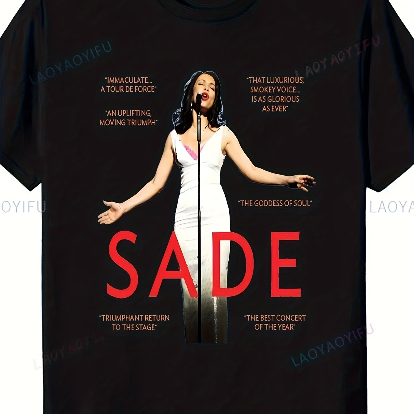 2026 For Enthusiasts Vintage Singer Adu Streetwear Graphic T-shirt Summer Fashion Short Sleeve Unisex Oversized Tee