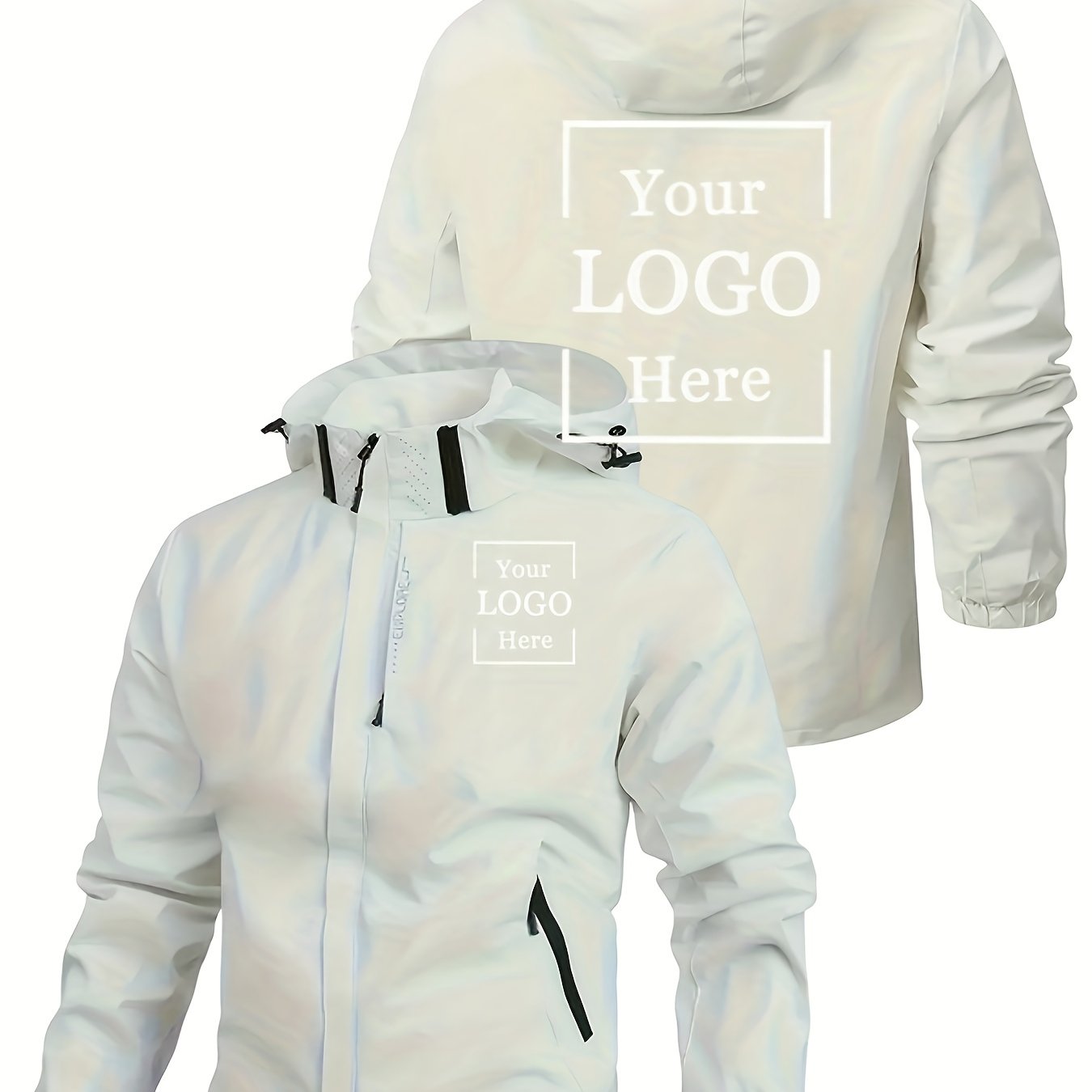 TEMU A Custom Men's Casual Jacket Top, Team Factory Wholesale, Event Advertising , Team Building