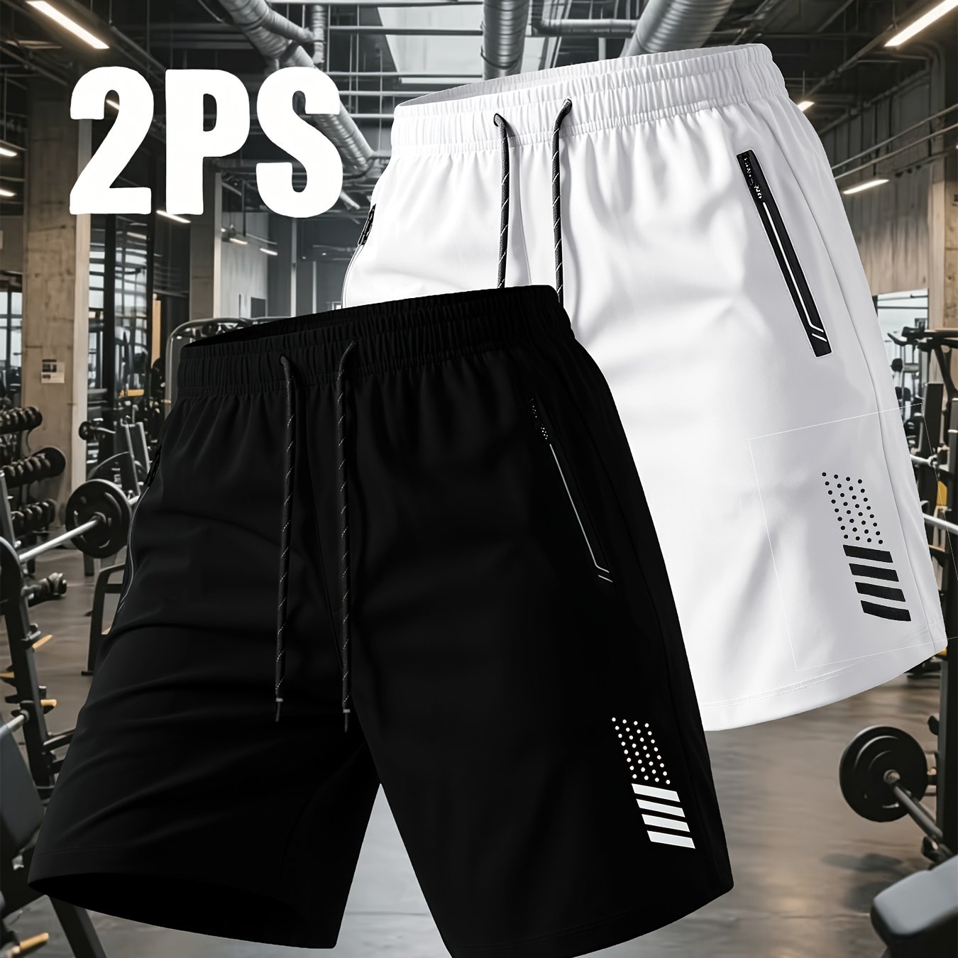 TEMU 2 pezzi Pantaloncini sportivi da ad asciugatura rapida per , fitness, escursionismo e trekking