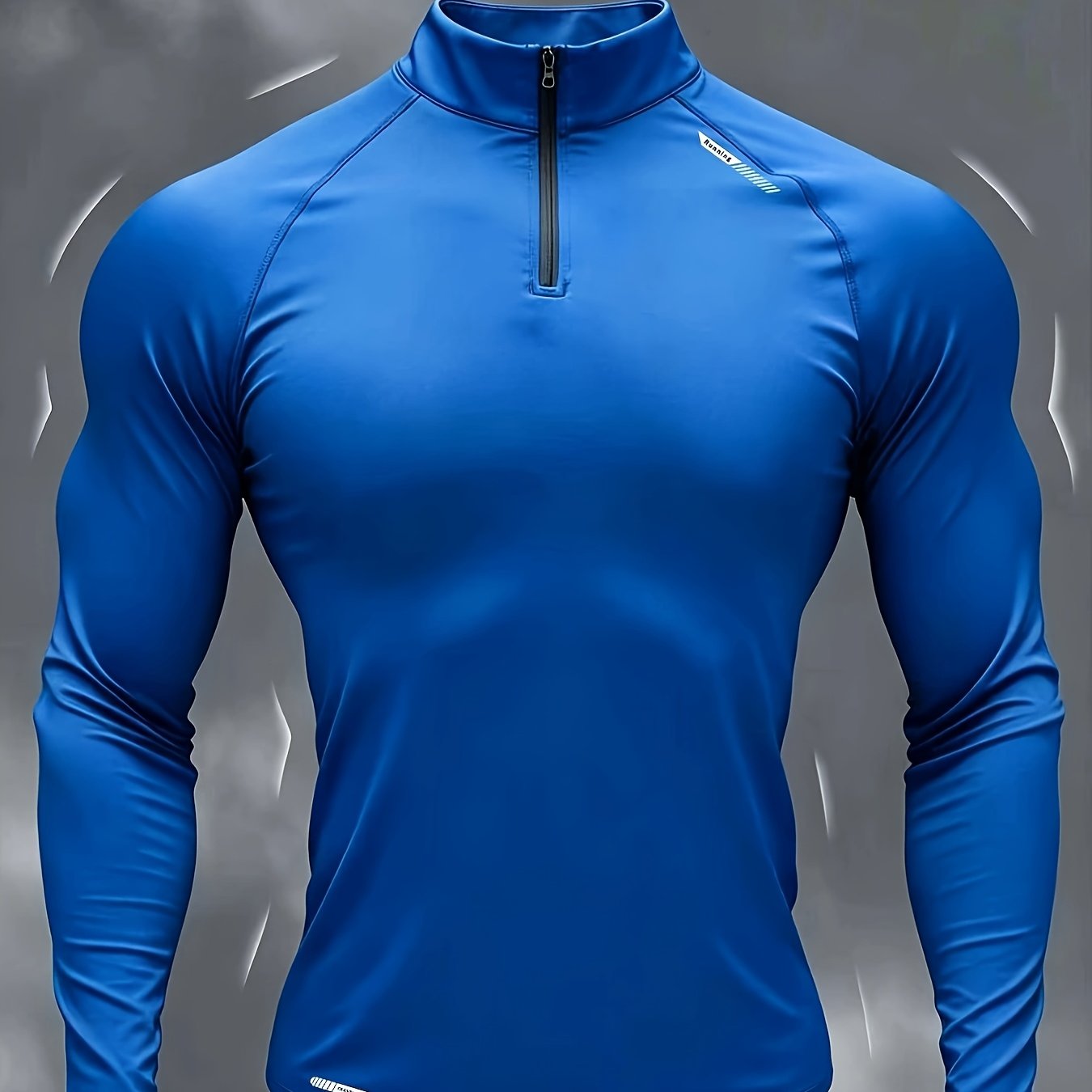TEMU Men's Athletic Fitness Wear Casual Athletic Outfit, Fashion -friendly Breathable, Machine Washable, Suitable For Fitness Exercise And Workout