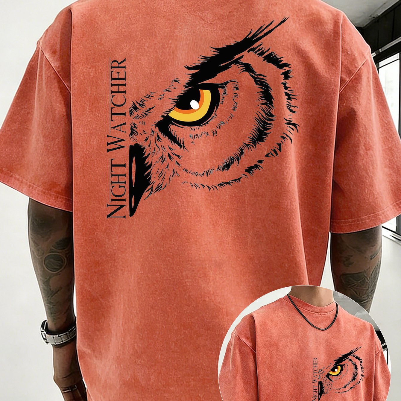 TEMU Men' & Women' T-shirt - Oversized Round Neck Short Sleeve, Breathable Polyester Casual Top With Minimalist Suitable For Daily Wear, Layering,