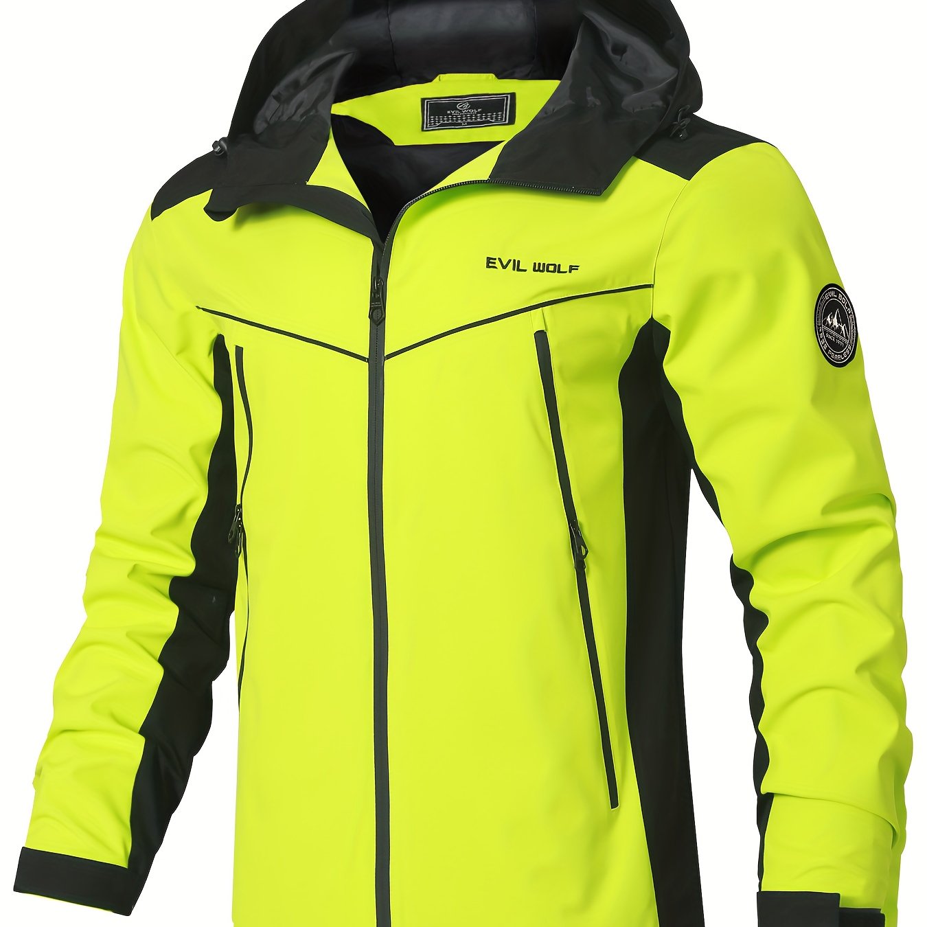 Image of 2025 New Style Men's Lightweight Hooded Jacket, Suitable For Outdoor Hiking, Camping, And Climbing And Autumn