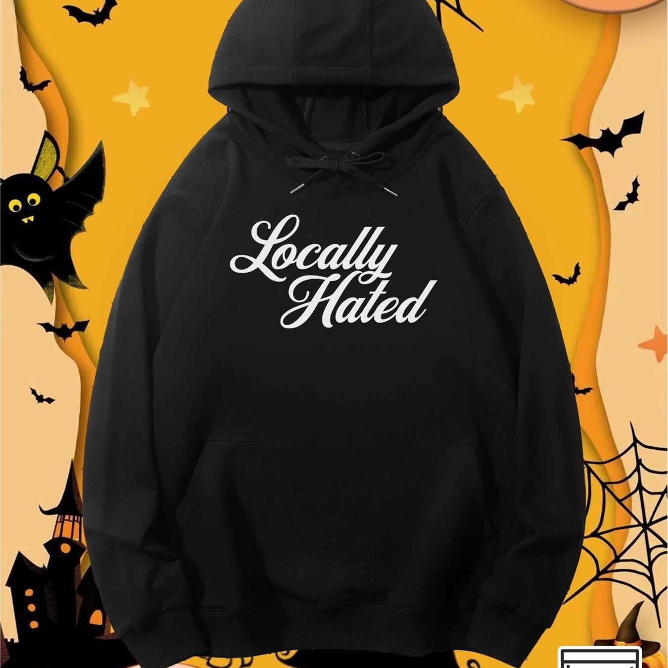 TEMU Pullover en tricot Hated Graphic Statet - Pull doux à coupe ample avec poches, lavable en machine, pour tenues décontractées, pull d'hiver