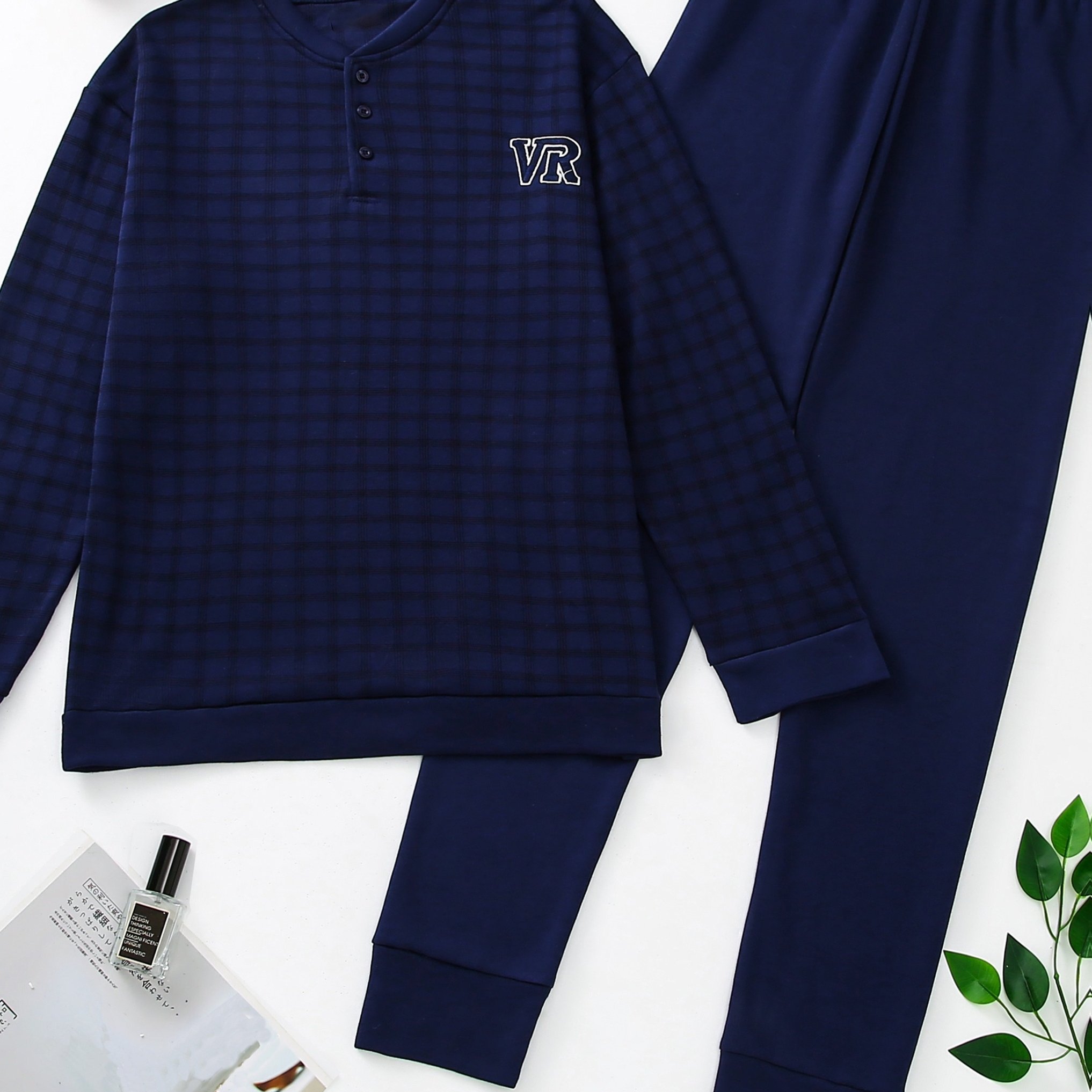 New Winter Men's Thickened Pajama Set