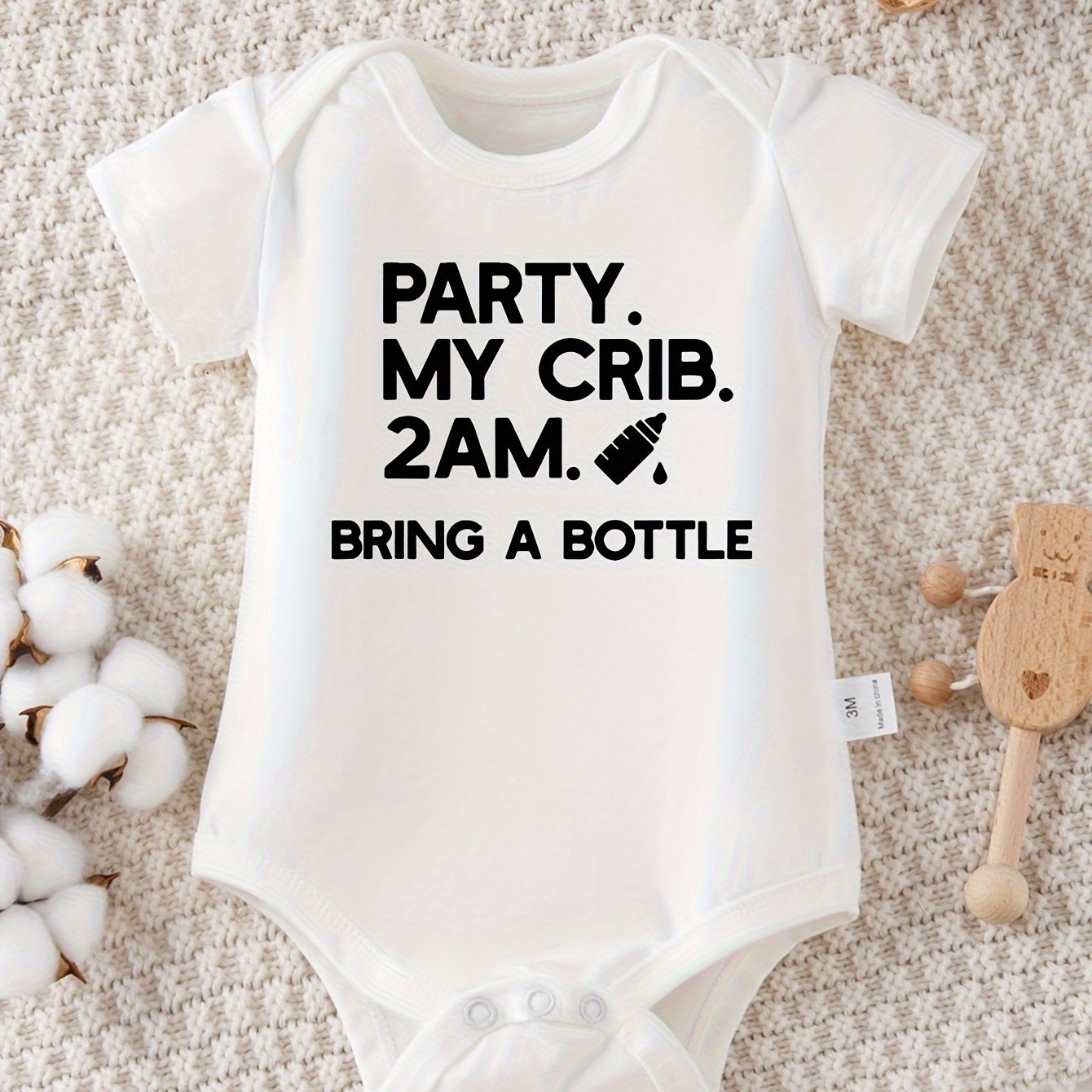 TEMU Baby Soft Casual Round Neck Baby Jumpsuit Starting At 2 , For Outdoor
