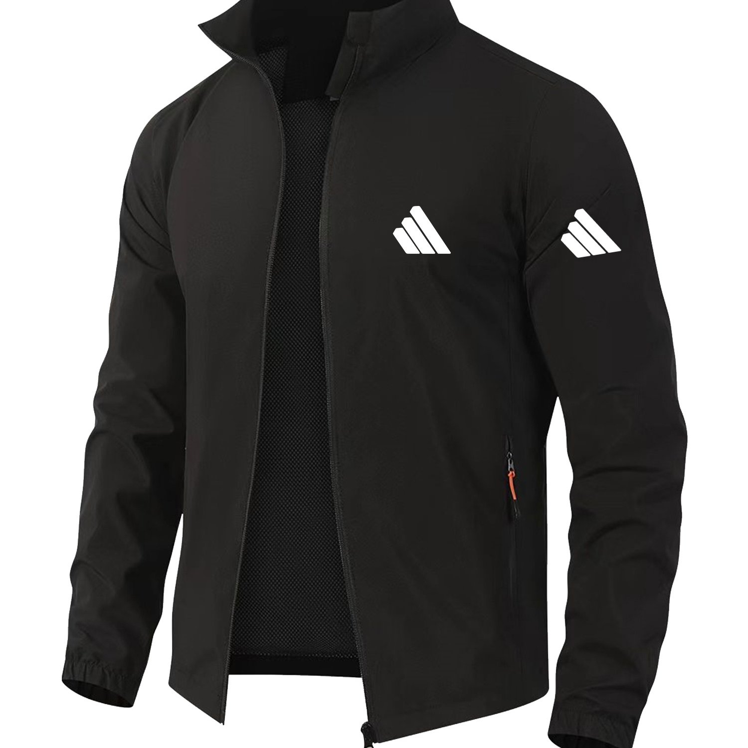 TEMU Outdoor Men's Windproof Hiking Jacket, Lightweight And Comfortable High-quality Parka, Multi- Full-sleeved Coat, Suitable For Outdoor And Sports